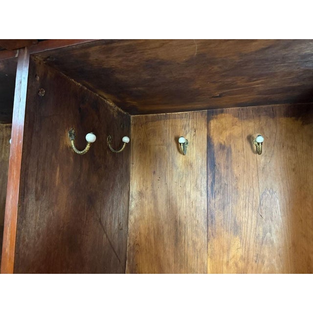 19th Century Mahogany Two-Door Wardrobe For Sale - Image 11 of 18