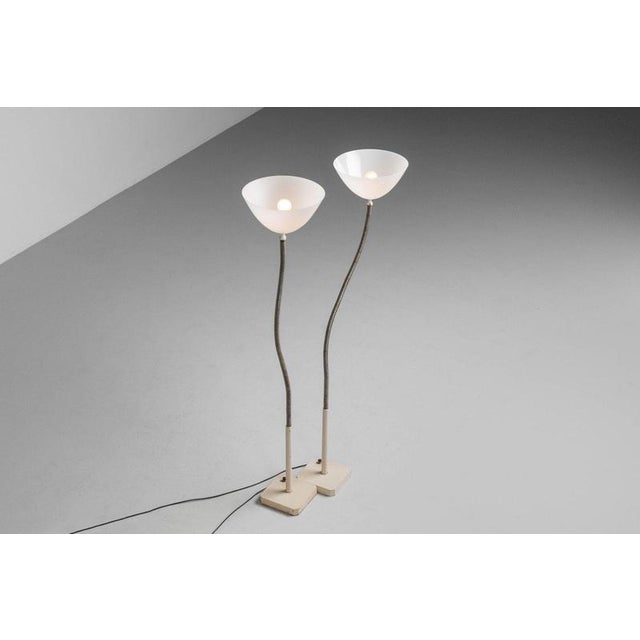 Metal Model 1051 Floor Lamps by Gino Sarfatti for Arteluce, Italy, 1966, Set of 2 For Sale - Image 7 of 18