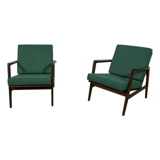 Set of Model 300-139 Armchairs from Swarzędz Furniture Factory, 1960s For Sale