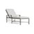 Brown Jordan Venetian Adjustable Chaise Lounge, Mica frame with Fusion Dove fabric For Sale - Image 12 of 12
