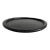 Primitive Black Limestone Charger Plateau For Sale