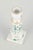 Meissen Candlestick “Green Indian”, mid-20th century. Elegant porcelain candlestick decorated in the classic “Green...