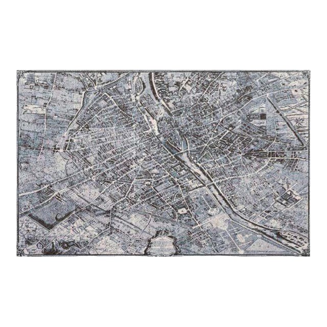 Vintage Schumacher Paris Natural Cork La Cité 1734 Wallpaper French Photograph Mural - Set of 5 For Sale