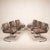 Italian Astro Chrome and Taupe Suede Armchairs by Guido Faleschini for I4 Mariani, 1979, Set of 6 For Sale - Image 4 of 18