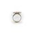 1990s 14k Gold Button Ring, Size 7 For Sale In Los Angeles - Image 6 of 8