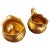 1950s 1950s Gold Porcelain Sugar Creamer Set Wheeling W Virginia For Sale - Image 5 of 7