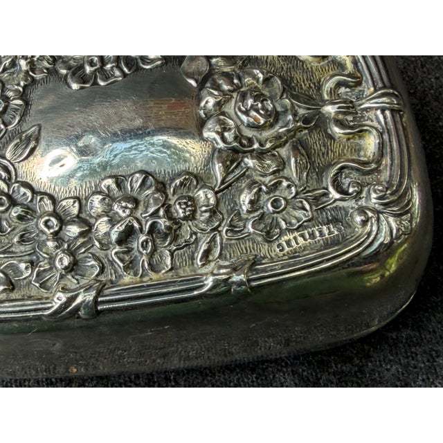 Antique Sterling Silver Repousse For Sale - Image 13 of 18