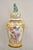 Chinoiserie Vintage Chinese Porcelain Large Foo Dog Covered Temple Urns Ginger Jars - A Pair For Sale - Image 3 of 12