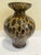 1990s Vintage Maestri Vetrai Empoli Italian Tortoise Shell Art Glass Vase For Sale - Image 5 of 5
