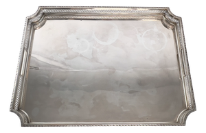 Italien Silver Rectangular Tray