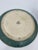 Vintage Studio Pottery Covered Berry Bowl With Lid and Drip Plate, Blue Green Ceramic Colander, Signed Handmade Produce Keeper For Sale - Image 12 of 13