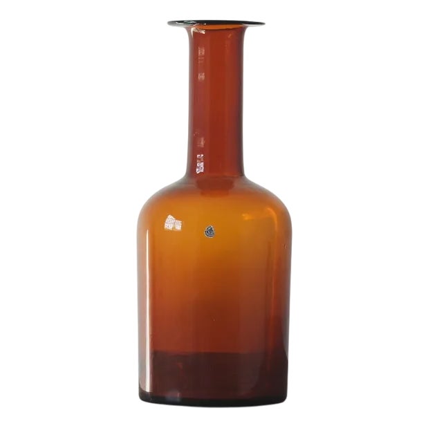 Vase by Otto Brauer for Holmegaard, 1960s For Sale