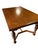 1930s Pristine Solid Oak Draw Leaf Table For Sale - Image 11 of 12