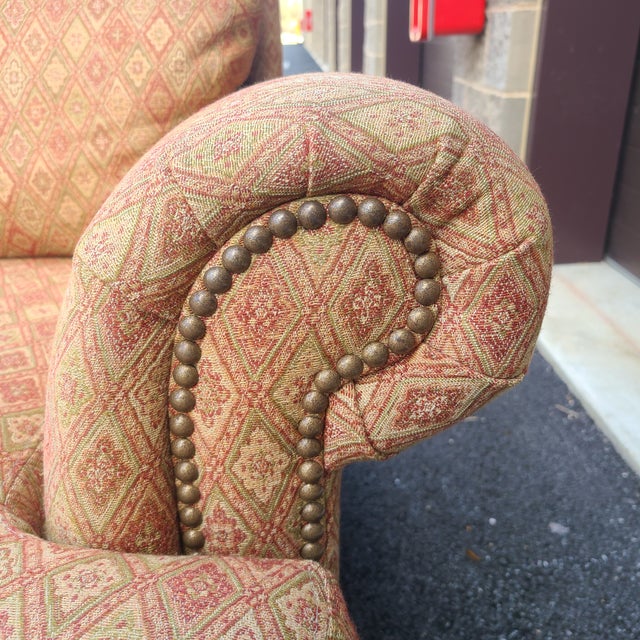 Ethan Allen British Colonial Hyde Chair Chairish