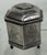 1986 Vintage Sterling Silver 17th Century Style Dutch Marriage Box Replica by Metropolitan Museum of Art For Sale - Image 4 of 12