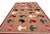 Tan Handmade Cotton Vegetable Dyed Flat Weave Area Rug, Tan, Red Fish Patterned Dhurrie - 9'x12' For Sale - Image 8 of 16