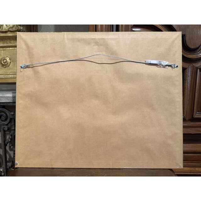 Tan Mid 19th Century English Classical "Dendura" Engraving in Gilt Frame With Glass For Sale - Image 8 of 8