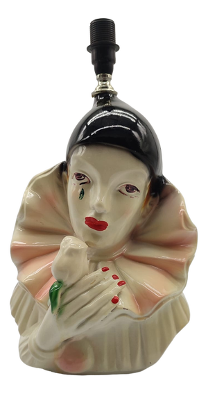 Large Postmodern Art Deco Revival Italian Table Lamp by Vicenze Pierrot, 1980s