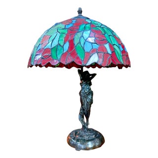 Table Lamp in the style of Tiffany For Sale