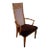 (1) Lane High Back Cane Burl Dining Chairs 8 Available For Sale