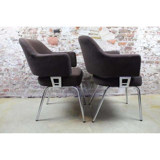 Chairs in the style of Eero Saarinen, Set of 2 For Sale - Image 5 of 14