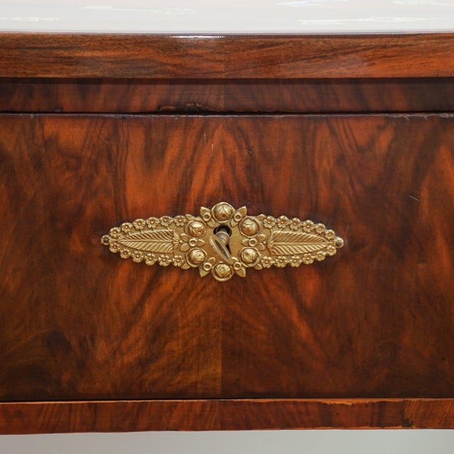 Fornasetti Decorated Antique Italian Writing Desk For Sale - Image 13 of 16