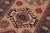 Southwestern Kazak Peach/Light Blue Wool Runner Rug- 2'10''x9'8'' For Sale - Image 4 of 10