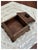 Early 19th Century Ooak Antique Wood Box/ Pressed Horn Mourning Cameo For Sale - Image 5 of 10