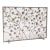 Aged Silver Primrose Garden Fireplace Screen For Sale
