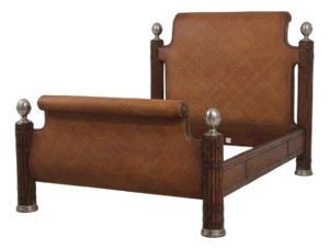 Thomasville Ernest Hemmingway Kilimanjaro Queen Size Bamboo Bed