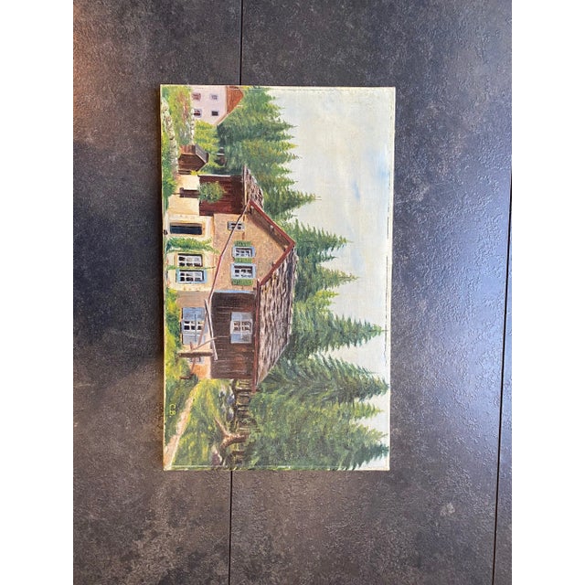 Oil on canvas sold without frame. This piece has an attribution mark, I am sure that it is completely authentic and take...