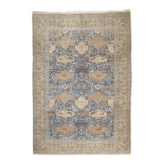 Extremely Fine Antique Persian Nain Rug 8'2'' X 11'6'' For Sale