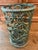 Vintage Wrought Iron Umbrella Stand in Plantation Green For Sale In Houston - Image 6 of 6