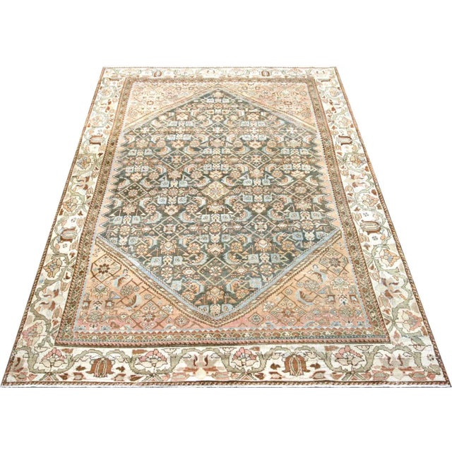 1940s Persian Melayer Rug For Sale In Los Angeles - Image 6 of 7