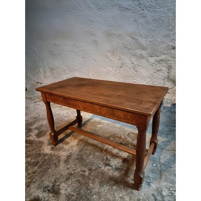 Antique French Farmhouse Table in Oak, 1780s For Sale - Image 12 of 18