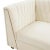 Wafa Cream Velvet Sofa For Sale - Image 4 of 7