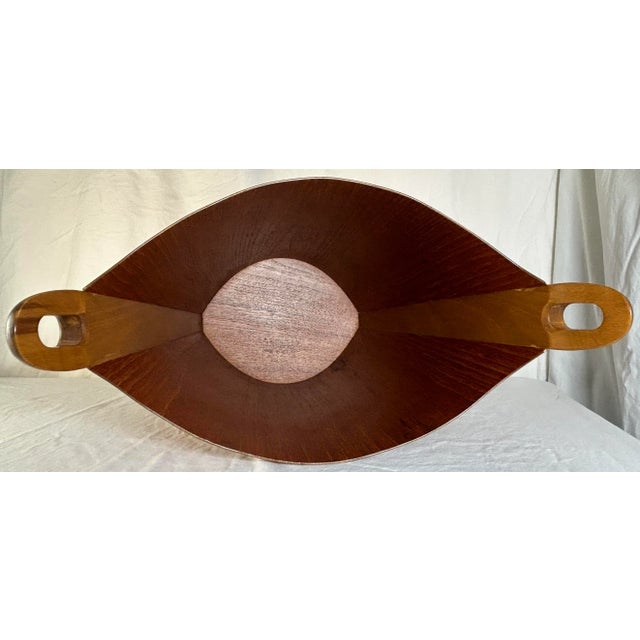 1960s Teak and Birch Wastepaper Basket by Einar Barnes for P. S. Heggen - 1 Piece For Sale - Image 10 of 12