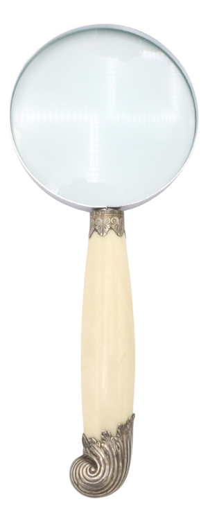 Sterling Silver Bone Magnifying Glass England 1894