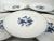 Vintage Mid Century Enoch Wedgwood “Royal Blue Ironstone” Plates, Set of 8 For Sale - Image 10 of 13