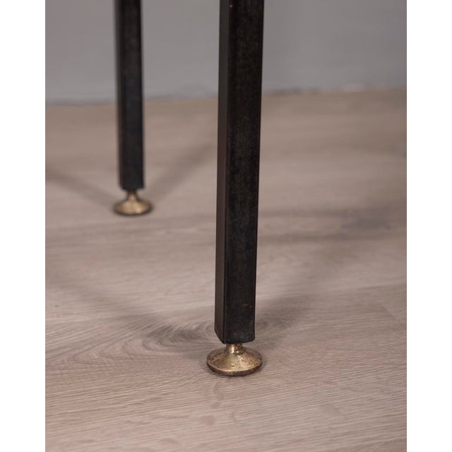 Modern Vintage Bench with Teak, 1960s For Sale - Image 3 of 8