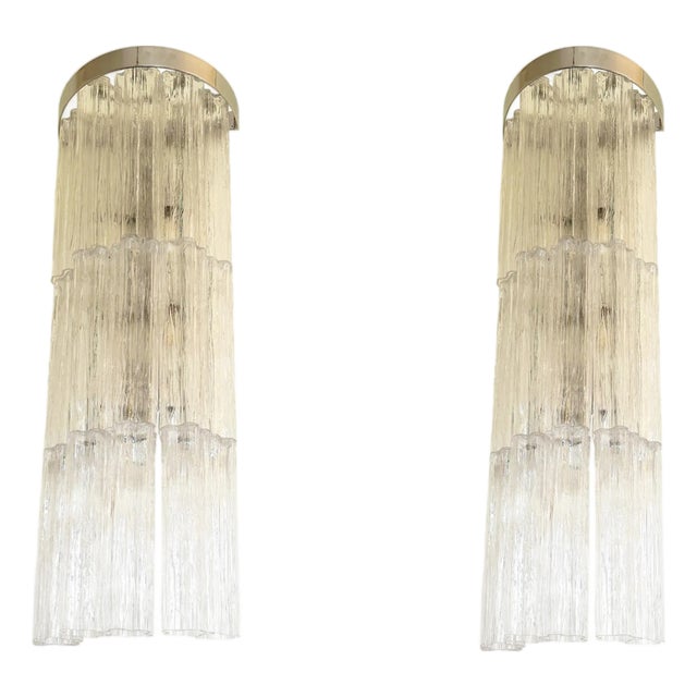 Transparent Tronchi Wall Sconces by Simoeng, Set of 2 For Sale