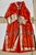 Vintage Chinese classic "Bai Hua" robes. Lovely dense needle-worked patterns of a garden scene with elaborate scrolling...