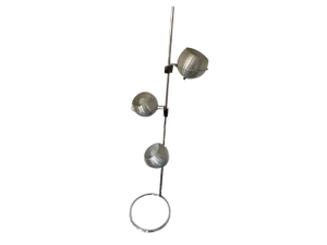 Vintage Eye Ball Chrome Lamp by Goffredo Reggiani, 1970
