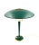 1960s Modernist Petrol Green Table Lamp, France 1960s For Sale - Image 5 of 5