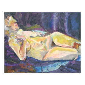 Mid-Century Abstracted Nude