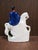 Antique Staffordshire Style Wellington Horseback Figurine Ceramic 10" L For Sale - Image 10 of 12