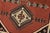 Yalameh Rug 3’3” X 4’9” Red Wool Vintage Tribal Hand-Knotted Oriental Carpet For Sale - Image 4 of 12