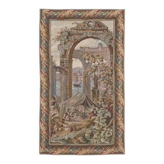 Venice Arch Loom Woven Tapestry - 112 X 68 Cm (3'8" X 2'3") - Requires Rod Size 2 For Sale
