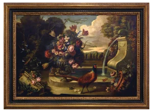 Alfredo Mahieux, Still Life with Pheasant, Oil on Canvas, 1963