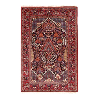 Pasargad DC Fine Hand Knotted Antique Kashan Rug For Sale
